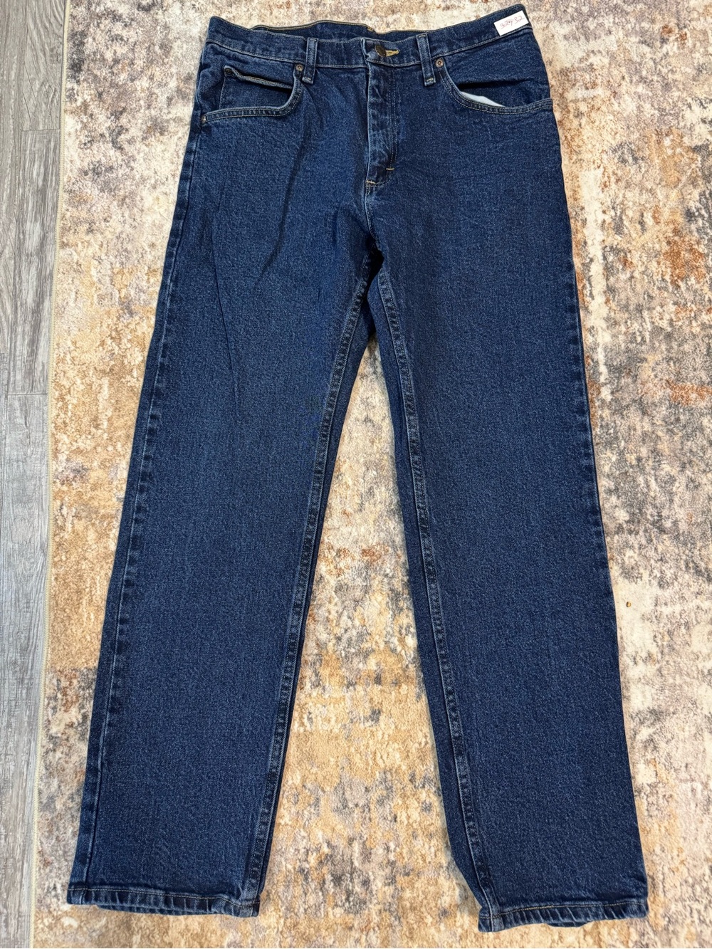 Wrangler Men's Indigo Straight Jeans